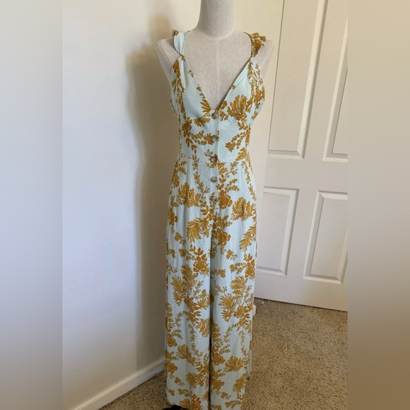 Free People Be the One wide leg jumpsuit 6 new without tags - Picture 4 of 6